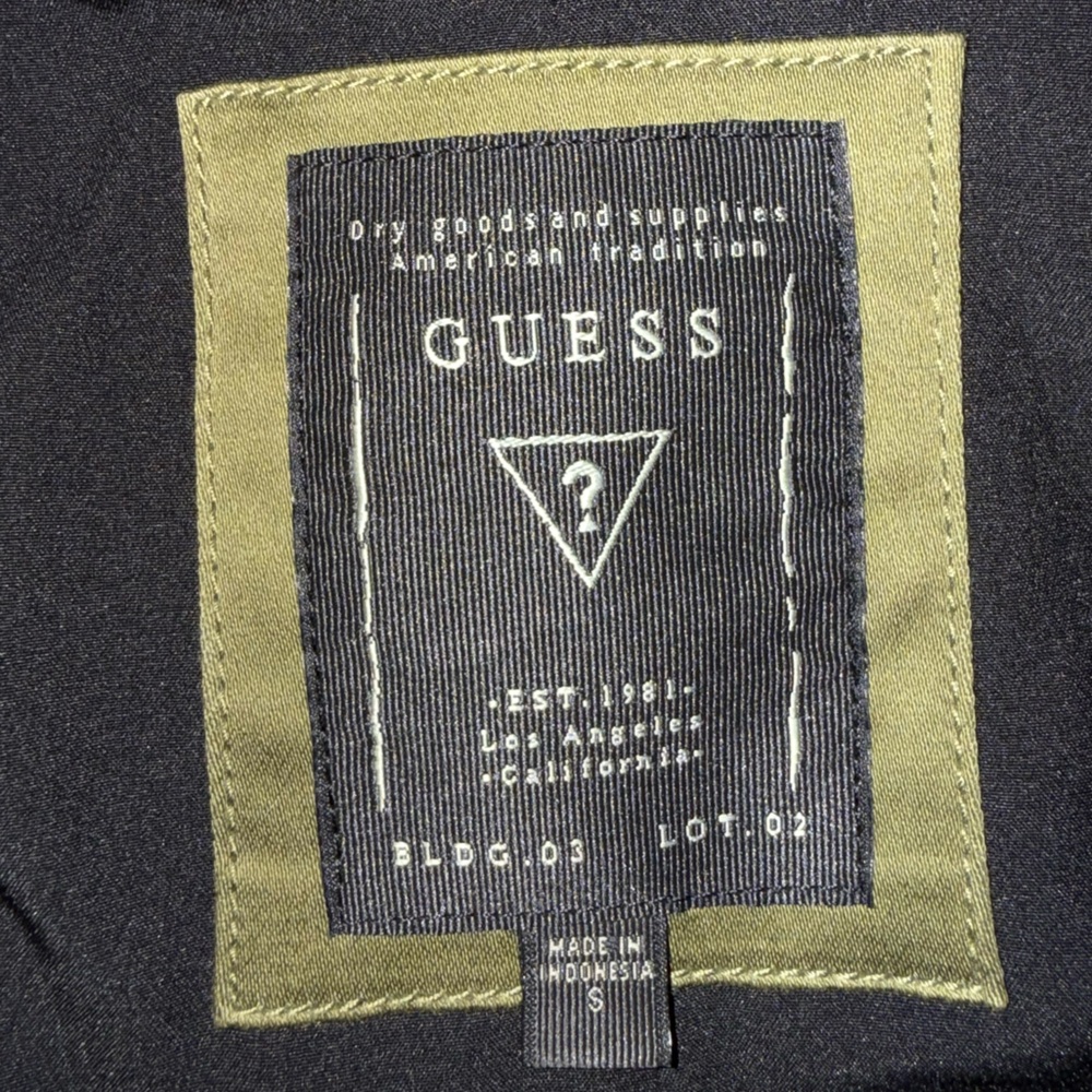 Guess Women’s Green and Black Trench Coat - Picture 5 of 5